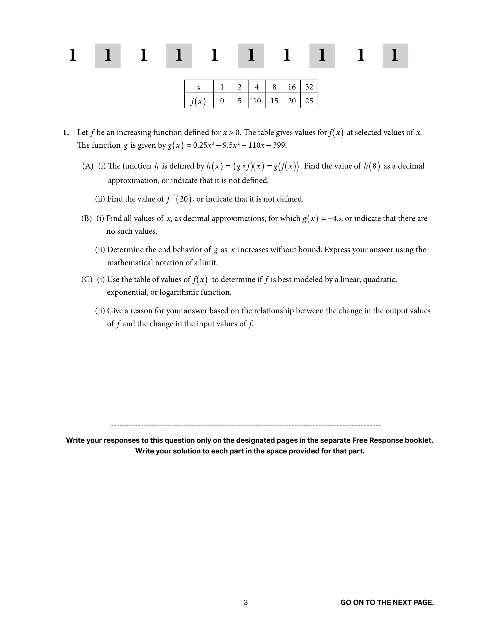 2025 FRQ1